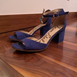 Sam Edelman navy blue sandals